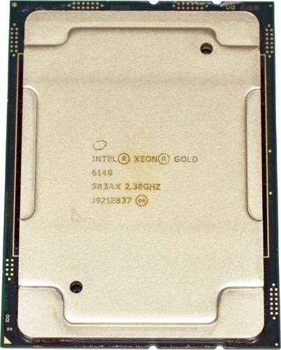 Intel xeon gold 6140 - gold, cpu