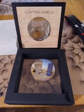 Fiji 50 Dollar 2012 Egyptian Jewels Nofretete 2 Oz Silber Gold Pallad Queen PP 