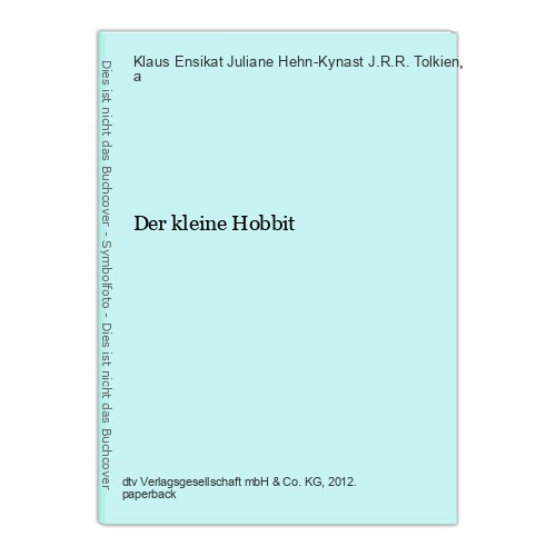 Der kleine hobbit - der, tolkien