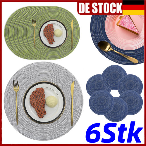 6er set tischset - set,