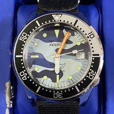 Squale PROFESSIONAL Taucher Automatik 50 ATOMS Herrenuhr von JP