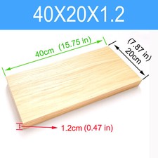 DIY Holzbrett Paulownia/Eiche