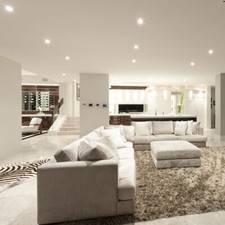 Einbaulampe Deckenleuchte Deckenlampe Treppenhaus schwenkbar silber LED 9er Set