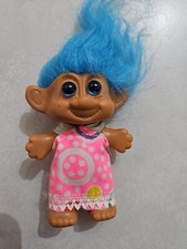 Troll Vintage Figur Blaue