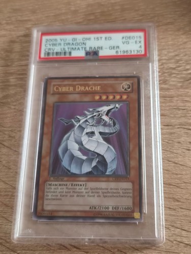 Yugioh cyber drache crv de015 - yugioh, crv-de015