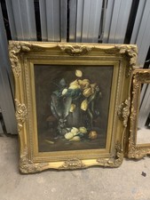 Vintage Bilderrahmen Gold 40x50 Echt Antik Barock Rahmen Goldrahmen Gemälde 