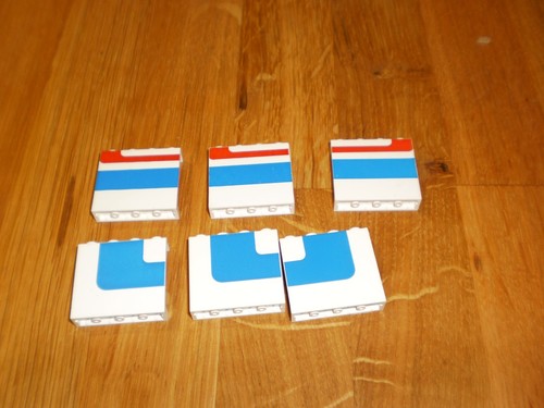 Lego 4215 panel wand 1x4x3 - lego,