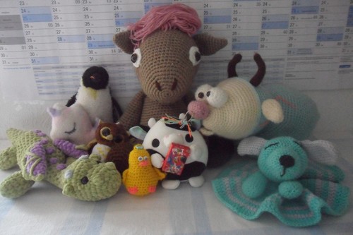 Kuscheltiere konvolut stück - kuscheltiere, 9