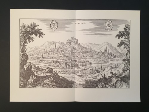 Marburg kupferstich merian - -,