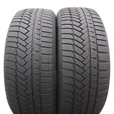 225 55 17 2x CONTINENTAL 225/55 R17 97H TS850P AO Winterreifen 6,5-7mm 2021