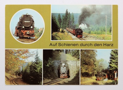 Postkarte harzquerbahn - postkarte, –