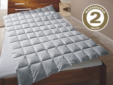 Premium Daunendecke »Typ Eiderdaune« leicht Sommer (Wärmegrad 2)