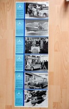 original Werbe Plakat Poster Mercedes Typ 170, Typ 180, Typ 300 von 1954
