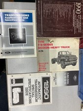 1990 Ford F & B 700 800 900 Truck Service Shop Reparatur Manuell Set OEM