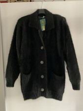 Damen Angora Strickjacke