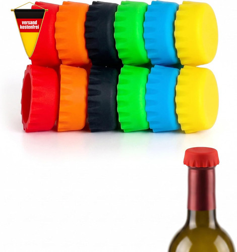 Silikon flaschenverschluss set - flaschenverschluss,