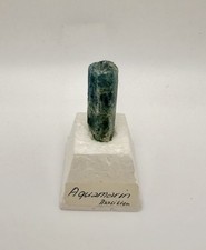 Aquamarin Kristall  Mineral tiefes Blau - aus Brasilien Top&Echt