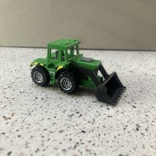 Matchbox Radlader TS100 Tractor Shovel MB029 Traktor Frontlader Grün Lader
