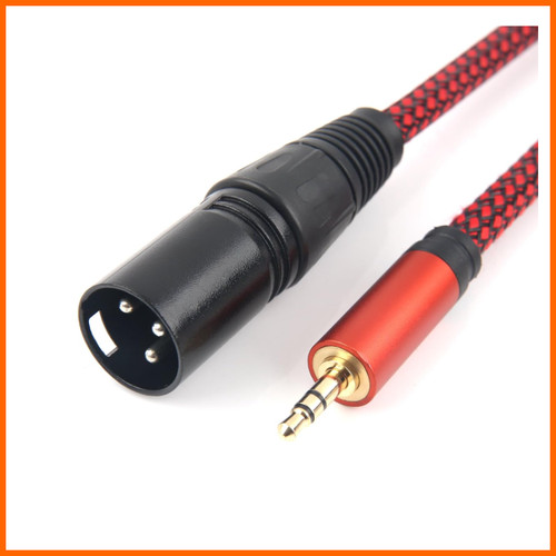 Trs auf xlr männlich - 3,5, mm