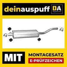 Mittelschalldämpfer für Mercedes Viano Vito W639 3.0 CDI kurz Auspuff C083