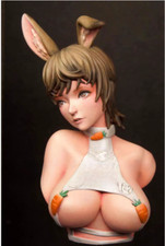 98mm Bunny Girl Resin Büste