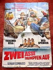 Zwei Asse trumpfen auf Kinoplakat Poster A0, 84x119cm, Bud Spencer, Terence Hill