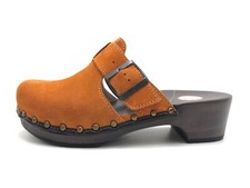 Berkemann Clogs Damen Sandale Sandalette Pantolette Mehrfarbig Gr. 37,5 (UK 4,5)