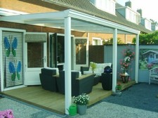 Terrassendach Alu Glas