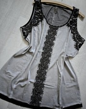 TREDY++TOLLES LONG-TOP GRAU