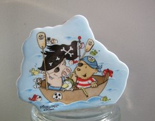 Seltmann Weiden Pitzelpatz Steinbeck Kinder Porzellan Pitzelpatz Spardose eckig