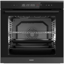 Oranier Einbau-Backofen EBP820 Pyrolyse autark 80Liter Elektroherd 14 Funktionen