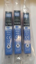 3 XXL-Patronen ersetzten Canon CLI-581 XL PB fotoblau für TS8350 TS 8351 TS 8352