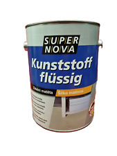 Kunststoff-Flüssig 2,5L Liter Bodenbeschichtung Lösemittelhaltig 7001 silbergrau