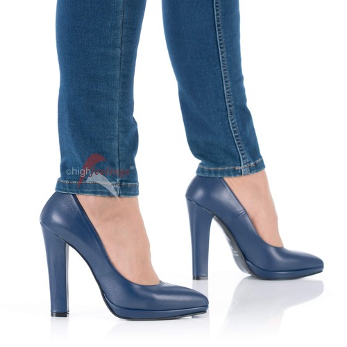 High heels pumps blau - heels,