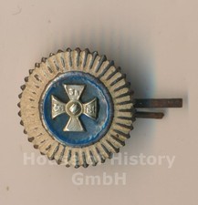 147740: BAYERN Schirmmützen Kokarde weiß/blau mit Reservekreuz "In Treue fest"