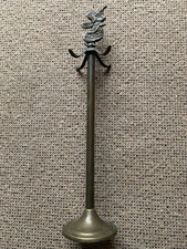 Adventskranz Halter messing mit Engel vintage