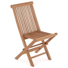 DIVERO Gartenstuhl Holzstuhl