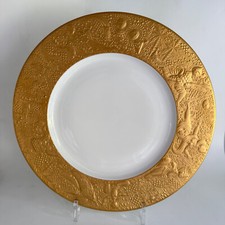 Rosenthal ZAUBERFLÖTE Sarastro PLATZTELLER 29 cm Gold Wiinblad  VINTAGE