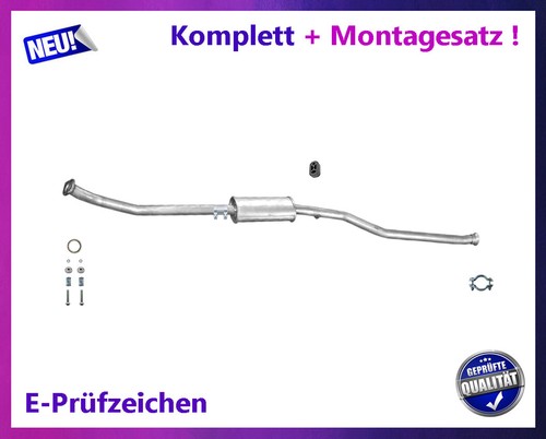 Mittelschalldämpfer für