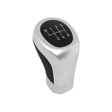 Schaltknauf kurz Silber