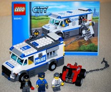 Lego® 60043 City Polizei Gefangenen-Transporter mit Figuren und Anleitung