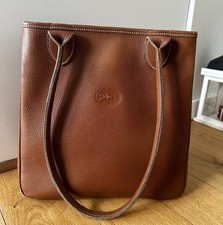 Longchamp Handtasche Damen Umhängetasche Bag Damentasche Leder  Vintage Style