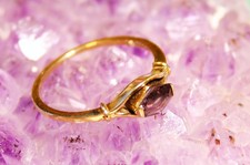 Amethyst Dutch Marquise 14k