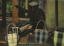 34/782 AK AFRIKA BERUF WERKSTATT TASCHEN HANDTASCHEN STOFF LEDER NADEL GARN