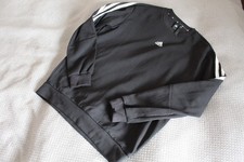 ADIDAS ° Trainings Sweater ° Gr. L ( 176/182 ) Schwarz  °w. NEU