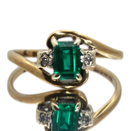 Goldring smaragdschliff - goldring,