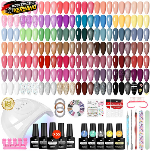 Vanreesa gel nägel set - set,, 55