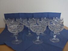 12 x Bleikristall Sektschale