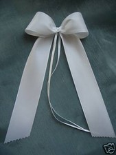 30 Autoschleifen*Antennenschleifen*creme/weiß*Farbkombi*Perlenherz *HOCHZEIT*