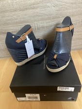 Tommy hilfiger keilsandalen - tommy,